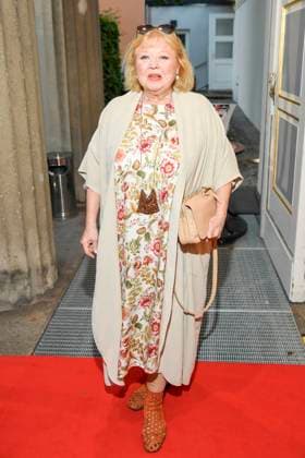 abb Franziska Troegner zu Gast bei der Theater Premiere von Der eingebildet Kranke am 90.Geburtstag von Dieter Hallervorden im Schlosspark Theater 05.09.2025 in Berlin Berlin Deutschland