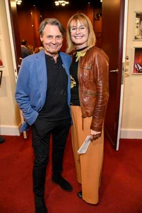 abb Wolfgang Bahro und Barbara Bahro Schauspieler Ehepaar zu Gast bei der Theater Premiere von Der eingebildet Kranke am 90.Geburtstag von Dieter Hallervorden im Schlosspark Theater 05.09.2025 in Berlin Berlin Deutschland