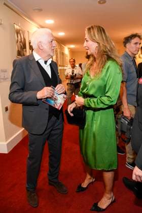 abb IIlja Richter und Caroline Beil zu Gast bei der Theater Premiere von Der eingebildet Kranke am 90.Geburtstag von Dieter Hallervorden im Schlosspark Theater 05.09.2025 in Berlin Berlin Deutschland