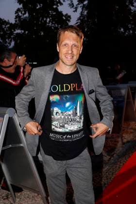 Oliver Pocher bei der Pemiere Der eingebilkdet Kranke und dem 90. Geburtstag von Dieter Hallervorden im Schloßparktheater in Berlinam 5.9.2025