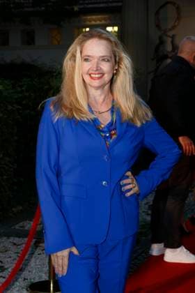 Julia Biedermann bei der Pemiere Der eingebilkdet Kranke und dem 90. Geburtstag von Dieter Hallervorden im Schloßparktheater in Berlinam 5.9.2025