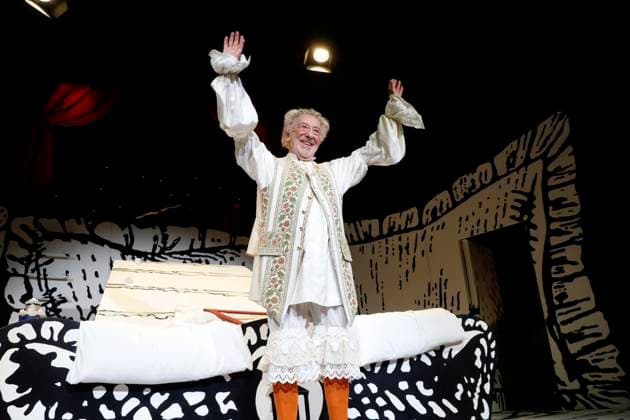 Dieter Hallervorden bei der Pemiere Der eingebilkdet Kranke und dem 90. Geburtstag von Dieter Hallervorden im Schloßparktheater in Berlinam 5.9.2025