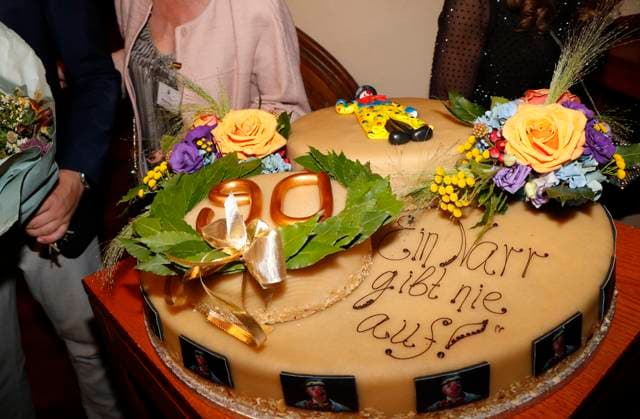 bei der Pemiere Der eingebilkdet Kranke und dem 90. Geburtstag von Dieter Hallervorden im Schloßparktheater in Berlinam 5.9.2025