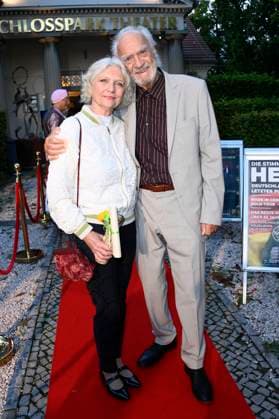 Rita Feldmeier und Achim Wolff bei der Premiere des Theaterstücks Der eingebildet Kranke und 90. Geburtstag von Dieter Hallervorden im Schlosspark Theater. Berlin, 05.09.2025