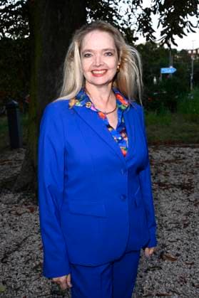 Julia Biedermann bei der Premiere des Theaterstücks Der eingebildet Kranke und 90. Geburtstag von Dieter Hallervorden im Schlosspark Theater. Berlin, 05.09.2025