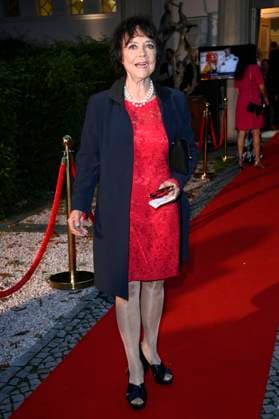 Simone Rethel bei der Premiere des Theaterstücks Der eingebildet Kranke und 90. Geburtstag von Dieter Hallervorden im Schlosspark Theater. Berlin, 05.09.2025