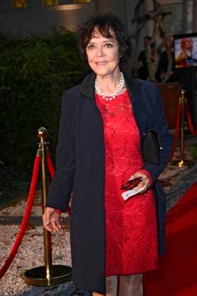 Simone Rethel bei der Premiere des Theaterstücks Der eingebildet Kranke und 90. Geburtstag von Dieter Hallervorden im Schlosspark Theater. Berlin, 05.09.2025