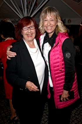 Brigitte Grothum mit Tochter Debora Weigert bei der Premiere des Theaterstücks Der eingebildet Kranke und 90. Geburtstag von Dieter Hallervorden im Schlosspark Theater. Berlin, 05.09.2025
