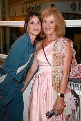 Gerit Kling und Claudia Neidig bei der Premiere des Theaterstücks Der eingebildet Kranke und 90. Geburtstag von Dieter Hallervorden im Schlosspark Theater. Berlin, 05.09.2025