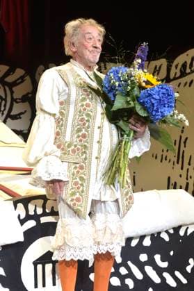 Dieter Hallervorden bei der Premiere des Theaterstücks Der eingebildet Kranke und 90. Geburtstag von Dieter Hallervorden im Schlosspark Theater. Berlin, 05.09.2025