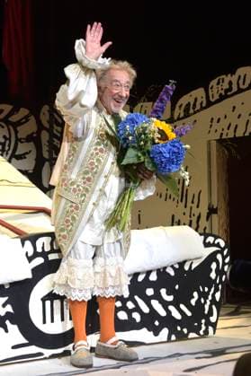 Dieter Hallervorden bei der Premiere des Theaterstücks Der eingebildet Kranke und 90. Geburtstag von Dieter Hallervorden im Schlosspark Theater. Berlin, 05.09.2025
