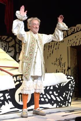 Dieter Hallervorden bei der Premiere des Theaterstücks Der eingebildet Kranke und 90. Geburtstag von Dieter Hallervorden im Schlosspark Theater. Berlin, 05.09.2025
