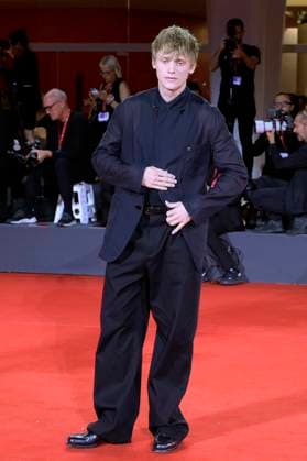 Enzo Brumm bei der Premiere des Kinofilms Silent Friend Stille Freundin auf der Biennale di Venezia 2025 82. Internationale Filmfestspiele von Venedig im Palazzo del Cinema. Venedig, 05.09.2025
