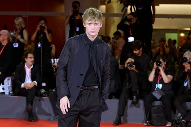 Enzo Brumm bei der Premiere des Kinofilms Silent Friend Stille Freundin auf der Biennale di Venezia 2025 82. Internationale Filmfestspiele von Venedig im Palazzo del Cinema. Venedig, 05.09.2025