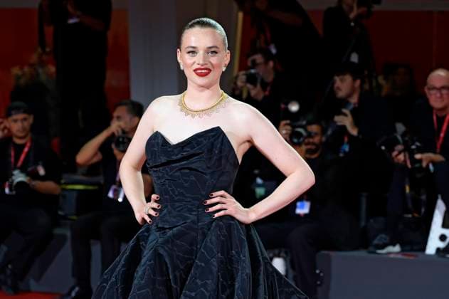 Luna Wedler bei der Premiere des Kinofilms Silent Friend Stille Freundin auf der Biennale di Venezia 2025 82. Internationale Filmfestspiele von Venedig im Palazzo del Cinema. Venedig, 05.09.2025