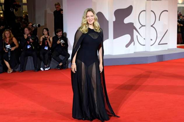 Lea Seydoux bei der Premiere des Kinofilms Silent Friend Stille Freundin auf der Biennale di Venezia 2025 82. Internationale Filmfestspiele von Venedig im Palazzo del Cinema. Venedig, 05.09.2025