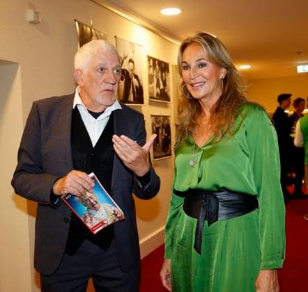 Ilja Richter, Caroline Beil bei der Premiere Der eingebildet Kranke und 90. Geburtstag von Dieter Hallervorden im Schloßpark Theater Berlin.