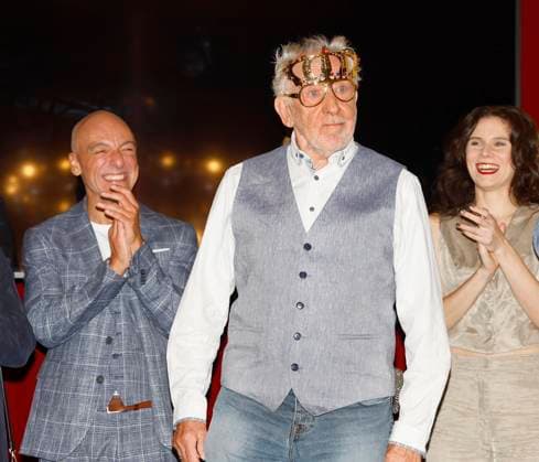 Dieter Hallervorden bei der Premiere Der eingebildet Kranke und 90. Geburtstag von Dieter Hallervorden im Schloßpark Theater Berlin.