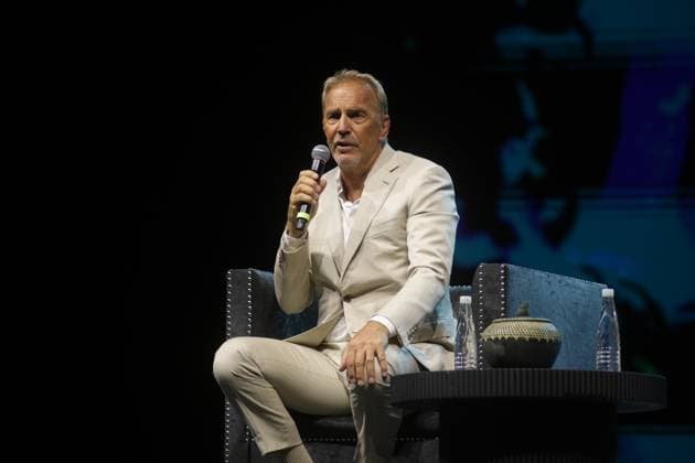 2025 Mexico Siglo XXI: Minds that Light Up the Future American actor and Director Kevin Costner speaks during the 2025 Mexico Siglo XXI: Minds that Light Up the Future, organized by the Telmex-Telcel Foundation at Auditorio Nacional. on September 5, 2025 in Mexico City, Mexico. (Photo by Ismael Rosas Eyepix Group) Copyright: xIsmaelxRosas xEyepixxGroupx IR_05092025_167747