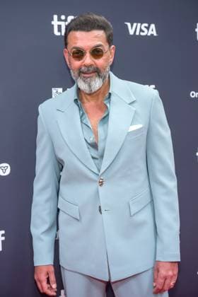 2025 Toronto International Film Festival Sholay premiere Featuring: Bobby Deol Where: Toronto, Ontario, Canada When: 06 Sep 2025 Credit: Captive Camera Cover Images EDITORIAL USE ONLY. NOT FOR USE BY NEWSPAPERS BASED IN THE UK. Copyright: xx coverimg55057075