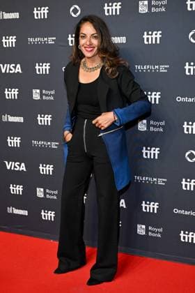 Toronto Gandhi Screening Lina Dhingra attending the screening of the movie Gandhi ahead of Toronto International Film Festival (TIFF) in Toronto, Canada on September 6, 2025. Photo by Julien Reynaud APS-Medias ABACAPRESS.COM Toronto Canada  Copyright: xReynaudxJulien APS-Medias ABACAx