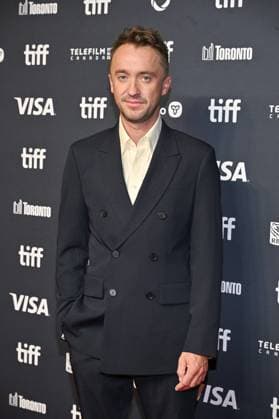 Toronto Gandhi Screening Tom Felton attending the screening of the movie Gandhi ahead of Toronto International Film Festival (TIFF) in Toronto, Canada on September 6, 2025. Photo by Julien Reynaud APS-Medias ABACAPRESS.COM Toronto Canada  Copyright: xReynaudxJulien APS-Medias ABACAx