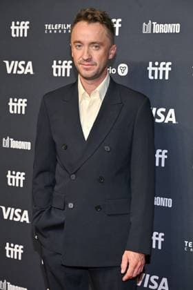 Toronto Gandhi Screening Tom Felton attending the screening of the movie Gandhi ahead of Toronto International Film Festival (TIFF) in Toronto, Canada on September 6, 2025. Photo by Julien Reynaud APS-Medias ABACAPRESS.COM Toronto Canada  Copyright: xReynaudxJulien APS-Medias ABACAx