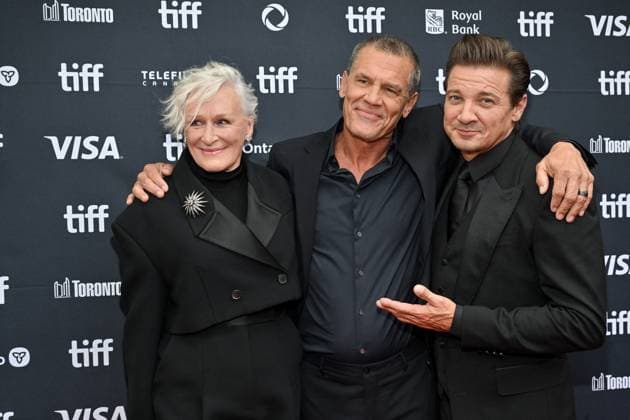 Toronto Wake Up Dead Man Screening Glenn Close, Josh Brolin, Jeremy Renner attending the screening of the movie Wake Up Dead Man ahead of Toronto International Film Festival (TIFF) in Toronto, Canada on September 6, 2025. Photo by Julien Reynaud APS-Medias ABACAPRESS.COM Toronto Canada  Copyright: xReynaudxJulien APS-Medias ABACAx