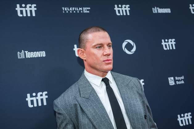 September 6, 2025, Toronto, On, Canada: Channing Tatum arrives on the red carpet for öÄuRoofmanöÄÃ¹ at the Toronto International Film Festival in Toronto, Saturday, Sept. 6, 2025. Toronto Canada  - ZUMAc35_ 20250906_zaf_c35_092 Copyright: xLauraxProctorx