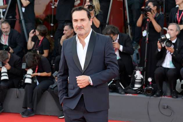 Closing ceremony red carpet in Venice Lido, Italy - 06 Sep 2025 Gille Lellouche attends the closing ceremony red carpet of 82nd Venice Film Festival in Venice Lido at Palazzo del Cinema. Venice Lido Italy Copyright: xMarioxCartellix xSOPAxImagesx _DSC7893