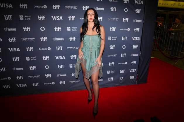 September 6, 2025, Toronto, On, CAN: Charli XCX arrives on the red carpet to promote the film Sacrifice at the Toronto International Film Festival, in Toronto, Saturday, Sept. 6, 2025. Toronto CAN  - ZUMAc35_ 20250906_zaf_c35_193 Copyright: xChrisxYoungx
