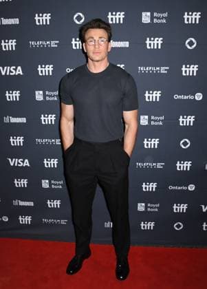 TORONTO, CA - SEPTEMBER 6: Chris Evans at the 50th Toronto International Film Festival presentation of Sacrifice on September 6, 2025 at The Princess Of Wales Theatre in Toronto, Canada. Copyright: xMediaPunchx