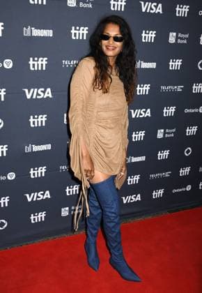 TORONTO, CA - SEPTEMBER 6: M.I.A. at the 50th Toronto International Film Festival presentation of Sacrifice on September 6, 2025 at The Princess Of Wales Theatre in Toronto, Canada. Copyright: xMediaPunchx