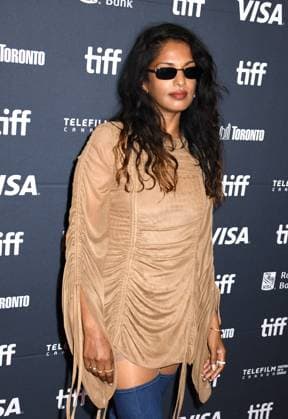 TORONTO, CA - SEPTEMBER 6: M.I.A. at the 50th Toronto International Film Festival presentation of Sacrifice on September 6, 2025 at The Princess Of Wales Theatre in Toronto, Canada. Copyright: xMediaPunchx