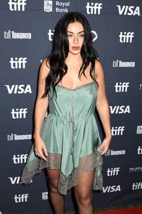 TORONTO, CA - SEPTEMBER 6: Charli xcx at the 50th Toronto International Film Festival presentation of Sacrifice on September 6, 2025 at The Princess Of Wales Theatre in Toronto, Canada. Copyright: xMediaPunchx