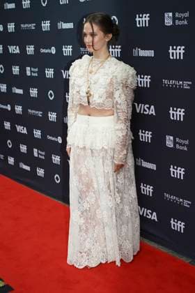 2025 Toronto International Film Festival - Wake Up Dead Man: A Knives Out Mystery Premiere Cailee Spaeny attends the red carpet for the ˜Wake Up Dead Man: A Knives Out Mystery™ premiere during the 2025 Toronto International Film Festival at Princess of Wales Theatre. on September 6, 2025 in Toronto, Canada. (Photo by Leonardo Ramirez Eyepix Group) Copyright: xLeonardoxRamirez xEyepixxGroupx LR_06092025_167886