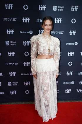2025 Toronto International Film Festival - Wake Up Dead Man: A Knives Out Mystery Premiere Cailee Spaeny attends the red carpet for the ˜Wake Up Dead Man: A Knives Out Mystery™ premiere during the 2025 Toronto International Film Festival at Princess of Wales Theatre. on September 6, 2025 in Toronto, Canada. (Photo by Leonardo Ramirez Eyepix Group) Copyright: xLeonardoxRamirez xEyepixxGroupx LR_06092025_167901