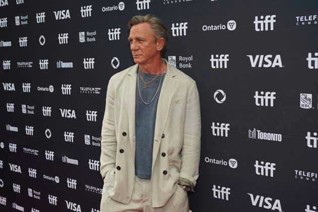 2025 Toronto International Film Festival - Wake Up Dead Man: A Knives Out Mystery Premiere Daniel Craig attends the red carpet for the ˜Wake Up Dead Man: A Knives Out Mystery™ premiere during the 2025 Toronto International Film Festival at Princess of Wales Theatre. on September 6, 2025 in Toronto, Canada. (Photo by Leonardo Ramirez Eyepix Group) Copyright: xLeonardoxRamirez xEyepixxGroupx LR_06092025_167935