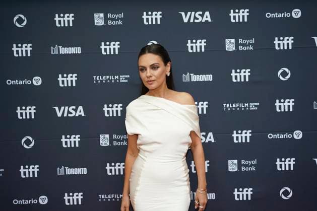 2025 Toronto International Film Festival - Wake Up Dead Man: A Knives Out Mystery Premiere Mila Kunis attends the red carpet for the ˜Wake Up Dead Man: A Knives Out Mystery™ premiere during the 2025 Toronto International Film Festival at Princess of Wales Theatre. on September 6, 2025 in Toronto, Canada. (Photo by Leonardo Ramirez Eyepix Group) Copyright: xLeonardoxRamirez xEyepixxGroupx LR_06092025_168010