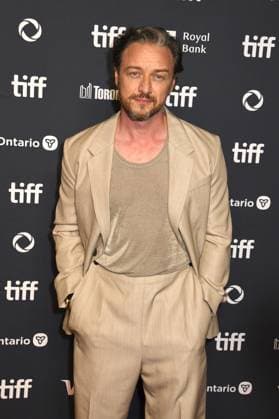 TORONTO, CA - SEPTEMBER 6: James McAvoy at the 50th Toronto International Film Festival presentation of California Schemin™ on September 6, 2025 at TiFF Lightbox in Toronto, Canada. Copyright: xMediaPunchx