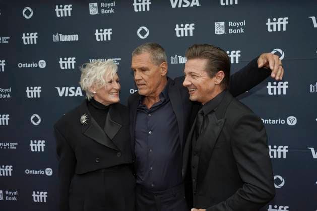 2025 Toronto International Film Festival - Wake Up Dead Man: A Knives Out Mystery Premiere (L-R) Glenn Close, Josh Brolin and Jeremy Renner, attend the red carpet for the ˜Wake Up Dead Man: A Knives Out Mystery™ premiere during the 2025 Toronto International Film Festival at Princess of Wales Theatre. on September 6, 2025 in Toronto, Canada. (Photo by Leonardo Ramirez Eyepix Group) Copyright: xLeonardoxRamirez xEyepixxGroupx LR_06092025_167839