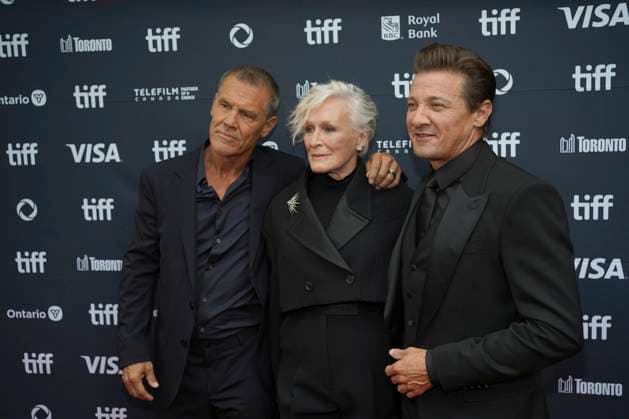 2025 Toronto International Film Festival - Wake Up Dead Man: A Knives Out Mystery Premiere (L-R) Glenn Close, Josh Brolin and Jeremy Renner, attend the red carpet for the ˜Wake Up Dead Man: A Knives Out Mystery™ premiere during the 2025 Toronto International Film Festival at Princess of Wales Theatre. on September 6, 2025 in Toronto, Canada. (Photo by Leonardo Ramirez Eyepix Group) Copyright: xLeonardoxRamirez xEyepixxGroupx LR_06092025_167840