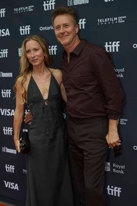 2025 Toronto International Film Festival - Wake Up Dead Man: A Knives Out Mystery Premiere Edward Norton and Shauna Robertson attend the red carpet for the ˜Wake Up Dead Man: A Knives Out Mystery™ premiere during the 2025 Toronto International Film Festival at Princess of Wales Theatre. on September 6, 2025 in Toronto, Canada. (Photo by Leonardo Ramirez Eyepix Group) Copyright: xLeonardoxRamirez xEyepixxGroupx LR_06092025_167866