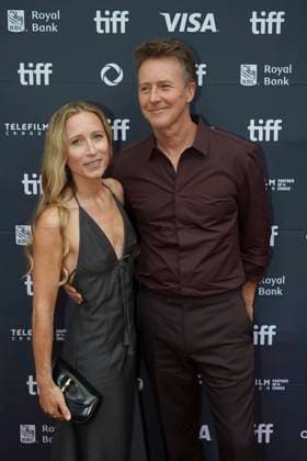 2025 Toronto International Film Festival - Wake Up Dead Man: A Knives Out Mystery Premiere Edward Norton and Shauna Robertson attend the red carpet for the ˜Wake Up Dead Man: A Knives Out Mystery™ premiere during the 2025 Toronto International Film Festival at Princess of Wales Theatre. on September 6, 2025 in Toronto, Canada. (Photo by Leonardo Ramirez Eyepix Group) Copyright: xLeonardoxRamirez xEyepixxGroupx LR_06092025_167870