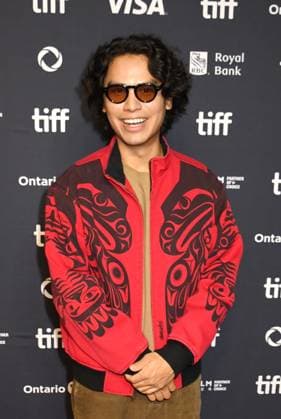 TORONTO, CA - SEPTEMBER 6: Forrest Goodluck at the 50th Toronto International Film Festival World Premiere of Sk+Te™Kmujue™Katik (At The Place Of Ghosts) on September 6, 2025 at TiFF Lightbox in Toronto, Canada. Copyright: xMediaPunchx
