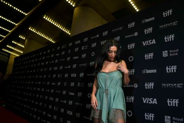 September 6, 2025, Toronto, On, CAN: Charli XCX arrives on the red carpet to promote the film Sacrifice at the Toronto International Film Festival, in Toronto, Saturday, Sept. 6, 2025. Toronto CAN  - ZUMAc35_ 20250906_zaf_c35_217 Copyright: xChrisxYoungx