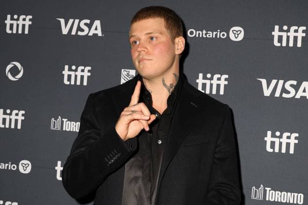 50eme Festival du Film de Toronto 06 Septembre 2025 50th Toronto International Film Festival Red carpet of the film Sacrifice Jonata Lean aka Yung Lean 448402 2025 09 06 Toronto Canada  Copyright: xIsabellexVautierx xStarfacex STAR_448402_021