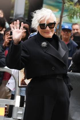 50eme Festival du Film de Toronto 06 Septembre 2025 50th Toronto International Film Festival Red carpet of the film Wake up dead man a knives out mystery Glenn Close 448402 2025 09 06 Toronto Canada  Copyright: xIsabellexVautierx xStarfacex STAR_448402_151