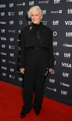 50eme Festival du Film de Toronto 06 Septembre 2025 50th Toronto International Film Festival Red carpet of the film Wake up dead man a knives out mystery Glenn Close 448402 2025 09 06 Toronto Canada  Copyright: xIsabellexVautierx xStarfacex STAR_448402_155
