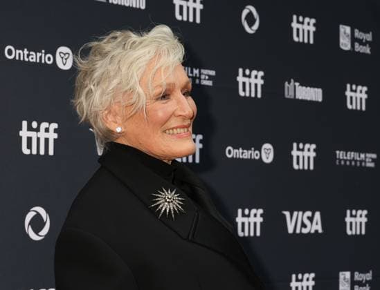 50eme Festival du Film de Toronto 06 Septembre 2025 50th Toronto International Film Festival Red carpet of the film Wake up dead man a knives out mystery Glenn Close 448402 2025 09 06 Toronto Canada  Copyright: xIsabellexVautierx xStarfacex STAR_448402_168